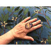Bague ovale  30 X 40 mm  Klimt