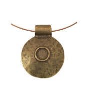 Collier  antique bronze rond